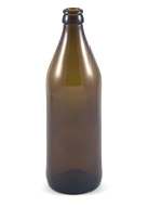 16.9 oz/ 500ml Amber Beer Bottle (case of 12)