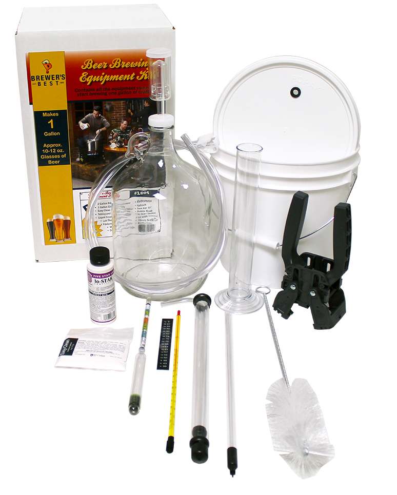 The 1 Gallon Brewer's Best Beer Equipment Kit - Click Image to Close