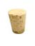 #8 Natural Tapered Cork Stopper - Click Image to Close