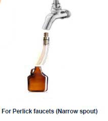 Perlick Growler Filler for 630 series Perlick Faucets. - Click Image to Close