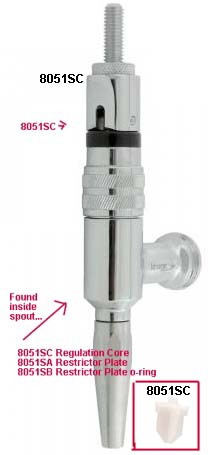 Stout Faucet Regulation Core - Click Image to Close