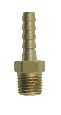 Brass 1/4'' Barb x 1/4" MPT - Click Image to Close