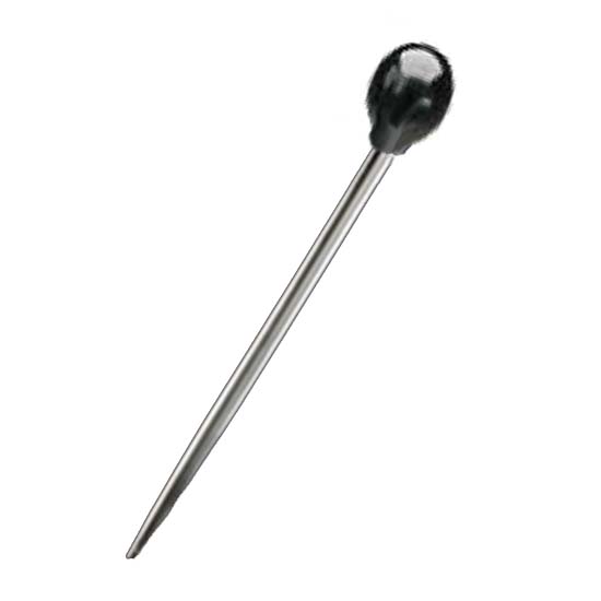 Stainless Steel Baster 18-1/4" length - Click Image to Close