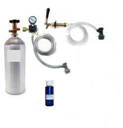 Homebrew Refrigerator CO2 System (Ball Lock without keg) - Click Image to Close