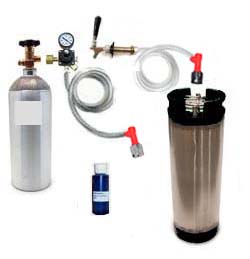 Homebrew Refrigerator CO2 System (Pin Lock) - Click Image to Close