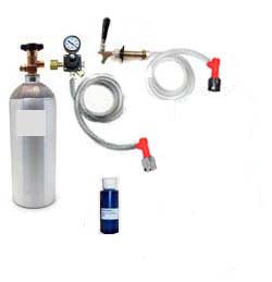 Homebrew Refrigerator CO2 System (Pin Lock without keg) - Click Image to Close