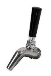 Stainless Steel Forward Sealing Beer Faucet (knob not encluded) - Click Image to Close