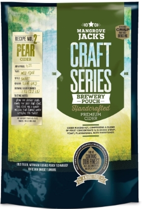 Mangrove Jack's Pear Cider - 4.7% ABV (Makes 6 Gallons) - Click Image to Close