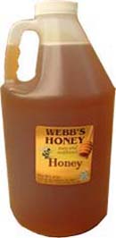 Webbs CentralFlorida Pure & Unfiltered Orange Blossom Honey 12lb - Click Image to Close