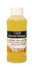 Natural Orange Flavoring Extract 4 OZ