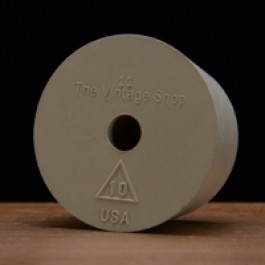 #10 Rubber Stopper Drilled for Airlocks - Click Image to Close