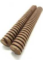 Infusion Oak Spiral - American Light Toast 8" 2/PK - Click Image to Close