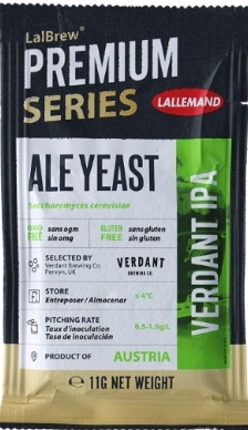Lallemand Verdant IPA Yeast 11 g - Click Image to Close