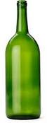1.5 Ltr. Green Wine Bottles (each)
