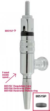 Stout Faucet Sliding Cap, Stout (NADS) - Click Image to Close