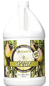VINTNER'S BEST PEAR BASE (1 GAL) manufacture date 11/17