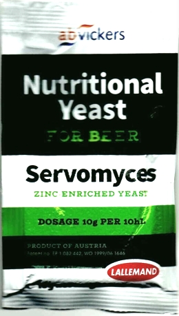 Lallemand Servomyces Zinc-Enriched Yeast Nutrient 10g