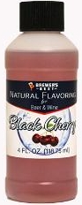 Natural Black Cherry Flavoring Extract 4 OZ