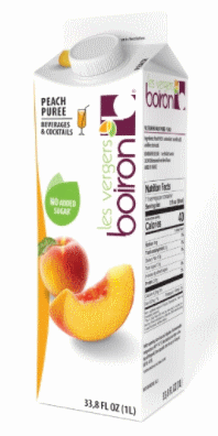 Boiron Ambient Fruit Puree - Peach 1L