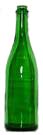 750ml Green Champagne Bottles (each)