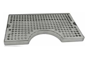 12" x 7" Cut- out Surfac Drip Tray - fits 3" Column - Click Image to Close