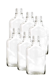 200ml Flint Glass Flask (case of 6)