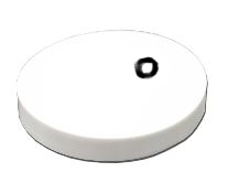 Screw-on Lid Solid (4 3/8" diameter... fits 1 gallon glass jar)
