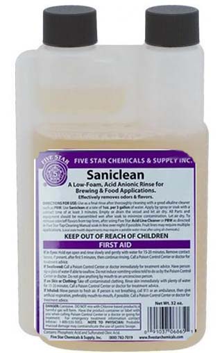 Five Star SANICLEAN 32 oz,