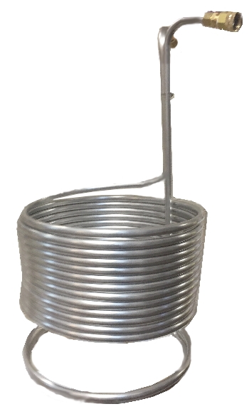 50ft Stainless Steel Wort Chiller 3/8" ID