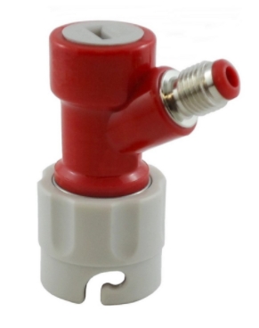 1/4'' Threaded C-Keg Disconnect Short Style (Gas pin lock)