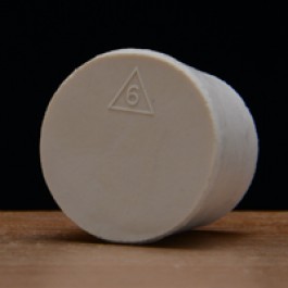 #6 Rubber Stopper (Solid)