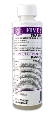 Star San Acid sanitizer 8floz