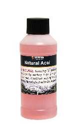Natural Acai Flavoring Extract 4 OZ