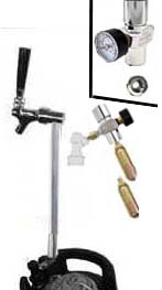 Mini Portable 16g Homebrew/Soda Keg CO2 Kit